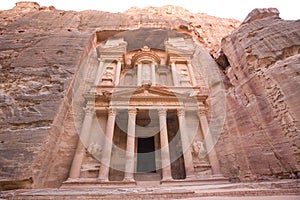 The Treasury at Petra Jordan photo