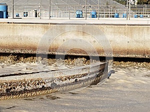 Treatment plant water