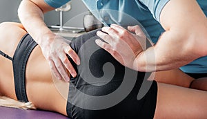 Treatment of sacroiliac joint dysfunction or SI joint pain performed by osteopathic doctor