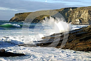 Trebarwith Strand Seaspray