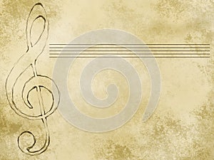 Treble clef