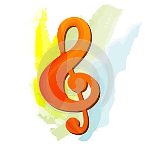 Treble clef