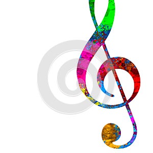 Treble clef