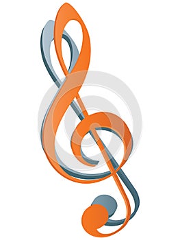 Treble clef icon