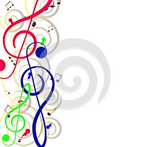 Treble clef for your design.