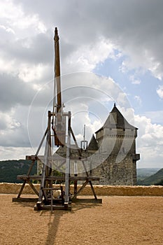 Trebuchet in Castelnaud, France