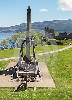 Trebuchet at Urquhart Castle, Scotland