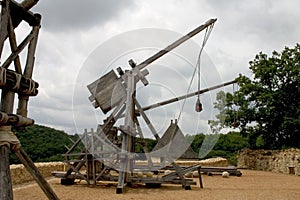 Trebuchets in Castelnaud, France