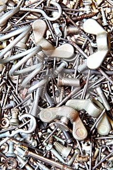 Metal fasteners photo