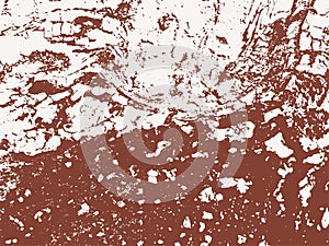 Tree Bark Vector Overlay Pattern in Brown