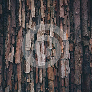 Tree barks rough surface texture adds natural element to background