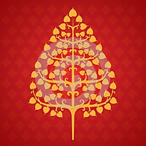 Tree bodhi leaf