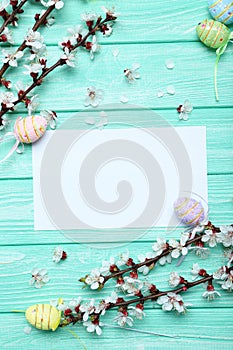Tree branches with flowers