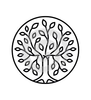 Tree emblem for your projects