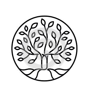 Tree emblem for your projects