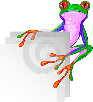 Tree Frog for the corner