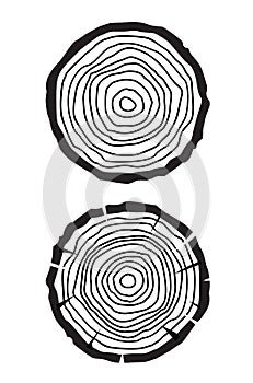 Tree growth rings