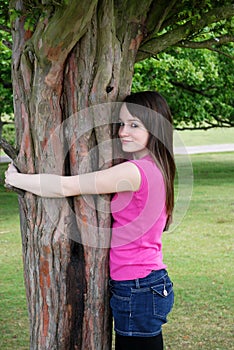 Tree hugging