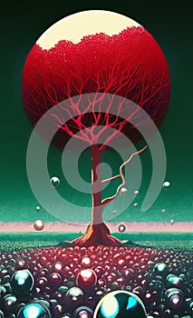 Tree of life - fantasy digital art photo