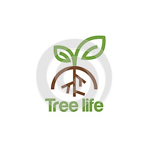 Tree life logo design inspiration