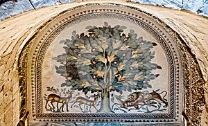 Un albero da vita mosaico 