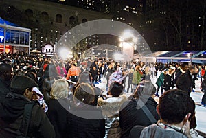 Tree Lighting, Bryant Park