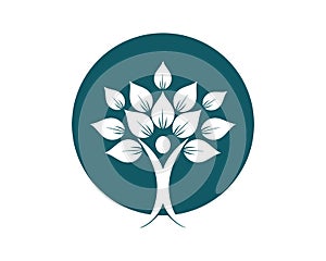 tree people logo template