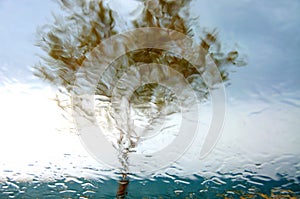 Rain painting filter