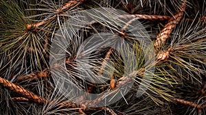 tree pine needles texture