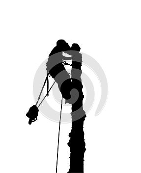 Tree Surgeon Silhouette