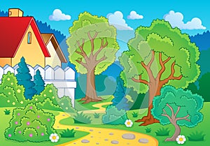 Tree theme landscape 3