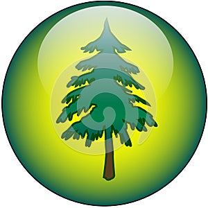 Tree Web Button