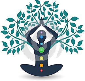 Tree yoga logo