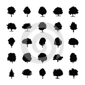 Trees Glyph Icons