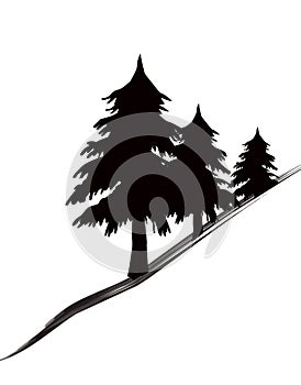 Bäume Symbol 