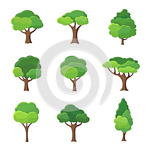 Trees Icons Collection