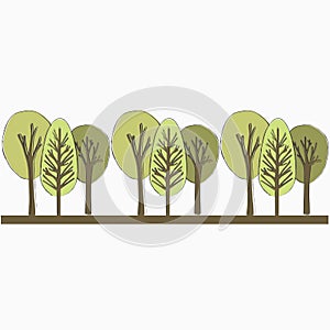 Trees illustration