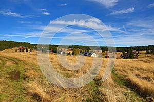 Trees, Panorama, Autumn, Filipova huÅ¥, Sumava, Boemerwald, Czech Republic