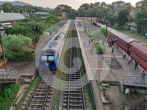 Trein in the station