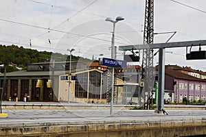 Trein station in germany