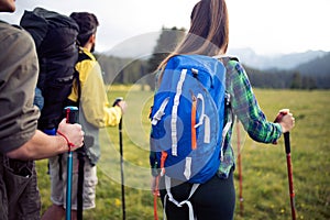 Trek Hiking Destination Experience Backpack Lifestyle Concept