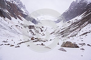 Trek to Chalaadi Glacier