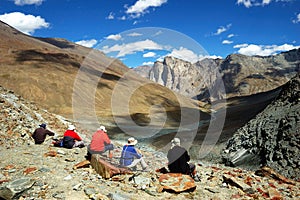 Trekkers himalaya