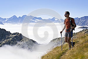 Trekking in the Alps