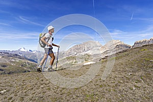 Trekking in the Alps