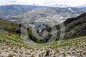 Trekking around Quilotoa, Ecuador