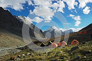 Trekking camp
