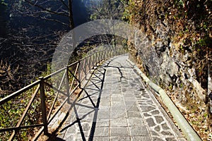 Trekking in Cangshan mountains, Dali, Yunnan province, China