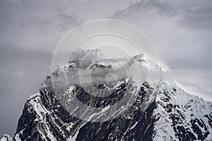 Trekking in the Cordillera Huayhuash of the Peruvian Andes