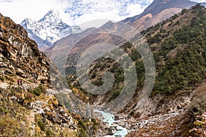 Trekking Everest Base Camp. Nepal